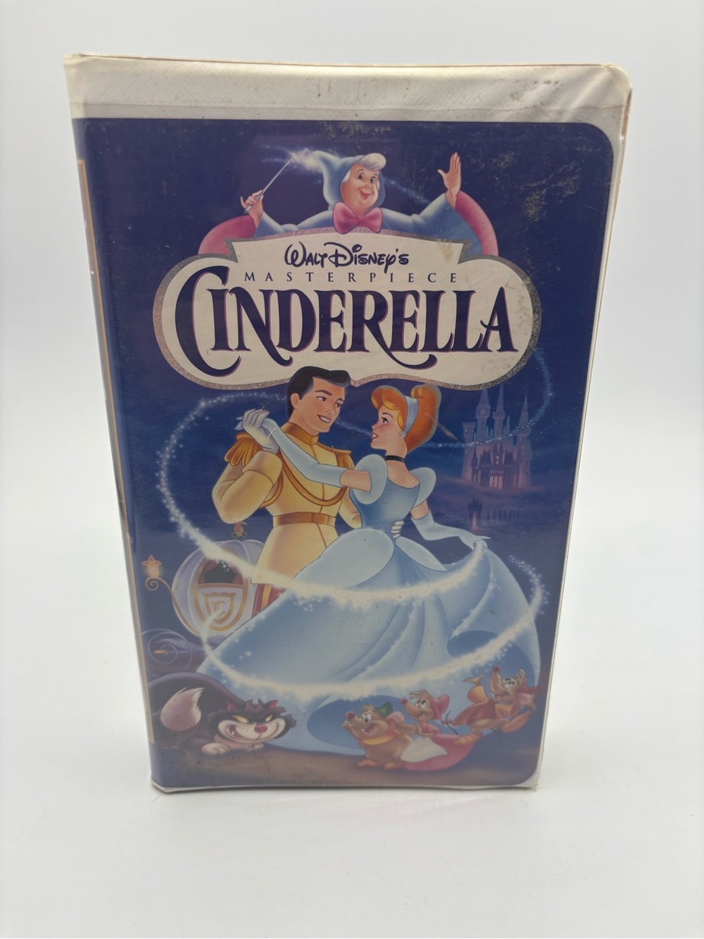 Vintage VHS Walt Disney Cindrella Clamshell Case